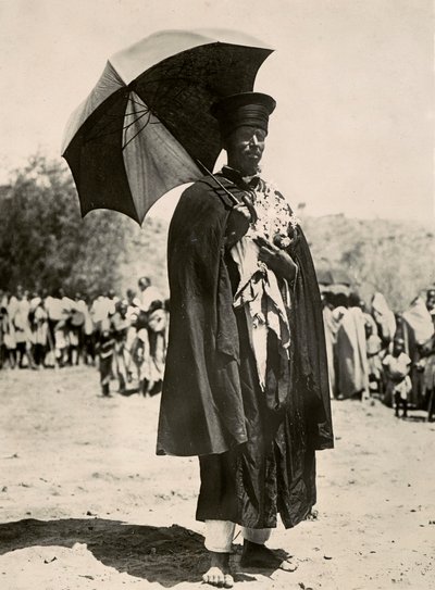 „Birodalom építése” a fasiszta korban: egy abesszin pap, 1936.09.05. (f/w fotó) alkotó: Modestino Baldinetti