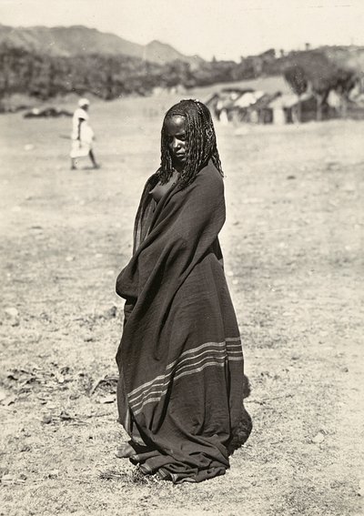 „Birodalom építése” a fasiszta korban: Habab nő, 1936.05.09. (f/w fotó) alkotó: Modestino Baldinetti
