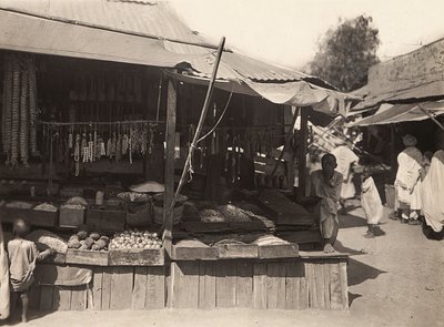 „Birodalom építése” a fasiszta korban: natív bolt Cherenben, 1936.09.05. (f/w fotó) alkotó: Modestino Baldinetti