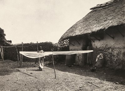 „Birodalomépítés” a fasiszta korban: előkészületek a szövésre, 1936.09.05. (f/w fotó) alkotó: Modestino Baldinetti
