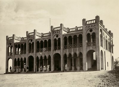 „Birodalom építése” a fasiszta korban: Agordat Rendőrkapitánysága, 1936.09.05. (f/w fotó) alkotó: Modestino Baldinetti