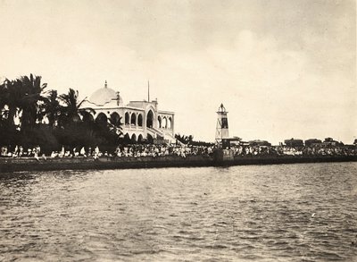 „Birodalom építése” a fasiszta korban: Massaua városháza, 1936.05.09. (f/w fotó) alkotó: Modestino Baldinetti