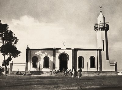 „Birodalom építése” a fasiszta korban: Asmarai mecset, 1936.05.09. (f/w fotó) alkotó: Modestino Baldinetti