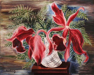 Orchideák; Orchideák alkotó: Moise Kisling