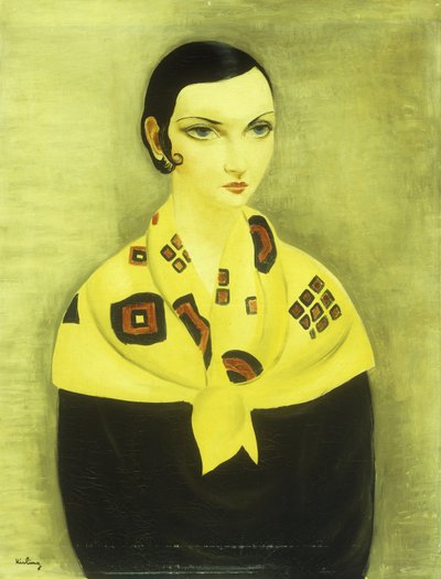 Egy nő portréja alkotó: Moise Kisling