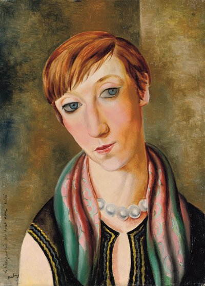 Madame Renee Kisling portréja alkotó: Moise Kisling