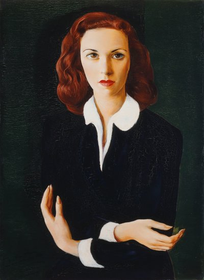 Sylvia Mann portréja alkotó: Moise Kisling