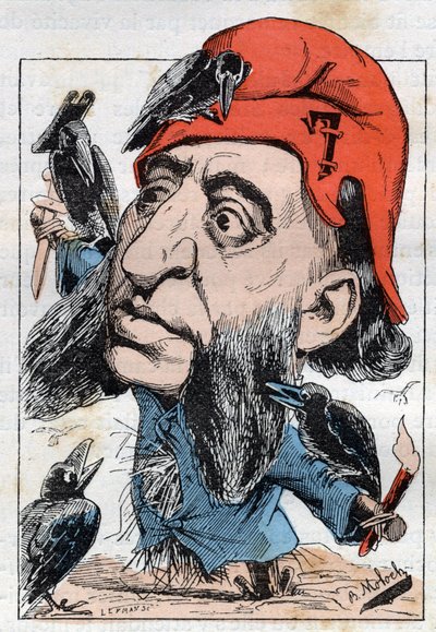 Jules Ferry (1832-1893) francia politikus portréja alkotó: Moloch