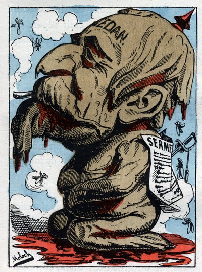 III. Napóleon, a francia császár (1808-1873) portréja alkotó: Moloch