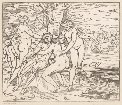 Vénusz Adonis halálát gyászolja alkotó: Monogrammist GGN (attributed to)