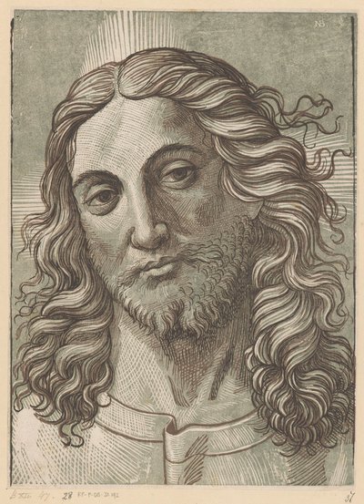 Krisztus feje alkotó: Monogrammist NB (Italië)