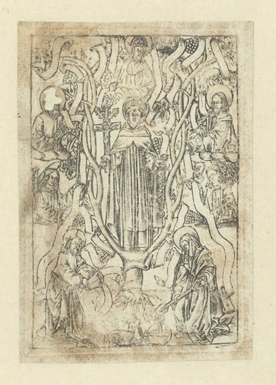 Szent Domonkos alkotó: Monogrammist S