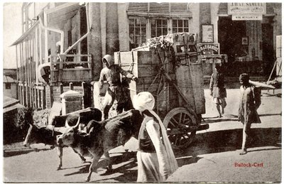 Bullock-Cart, 1900-20 körül alkotó: Moorli Dhur and Sons