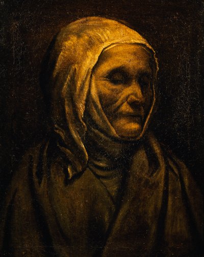 Szent Angela Merici portréja alkotó: Moretto da Brescia