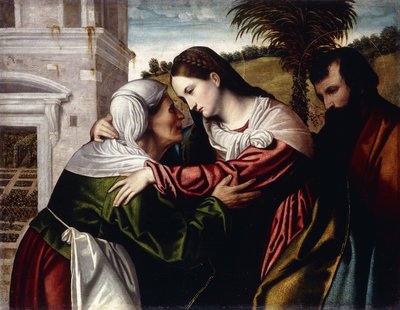 A Látogatás alkotó: Moretto da Brescia