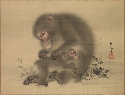 Majmok alkotó: Mori Sosen