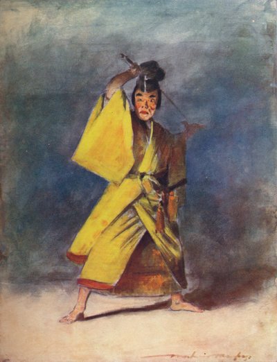 „Egy színész”, 1887, 1901 alkotó: Mortimer L Menpes