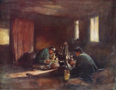 „Bronzmunkások”, 1887, 1901 alkotó: Mortimer L Menpes