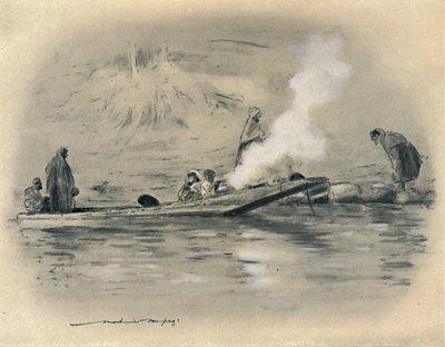 Nomád törzs családja, 1903 alkotó: Mortimer L Menpes