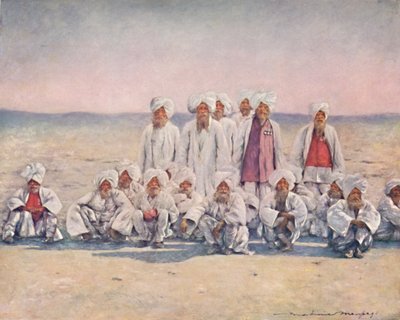 „Durbar napján”, 1903 alkotó: Mortimer L Menpes