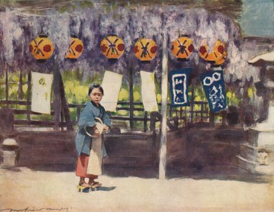 „Wistaria, 1887, 1901 alkotó: Mortimer L Menpes