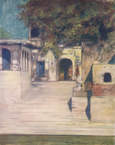 Egy híres kút, Delhi, 1905 alkotó: Mortimer Ludington Menpes