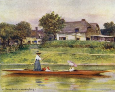 Dorchester Backwater alkotó: Mortimer Ludington Menpes