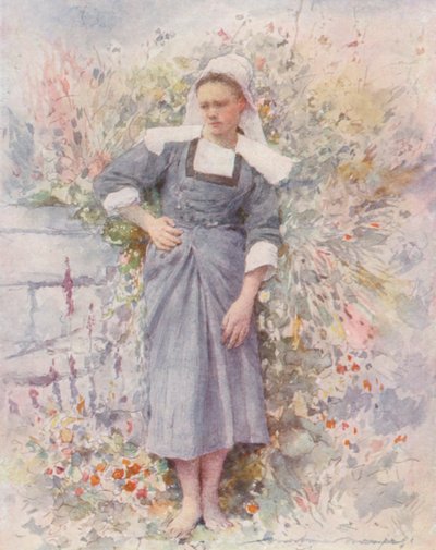 La Petite Marie (színes litográfia) alkotó: Mortimer Ludington Menpes