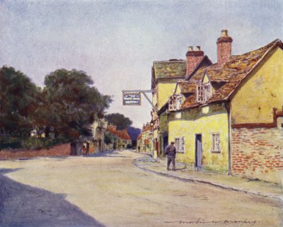 White Hart Hotel, Dorchester alkotó: Mortimer Ludington Menpes