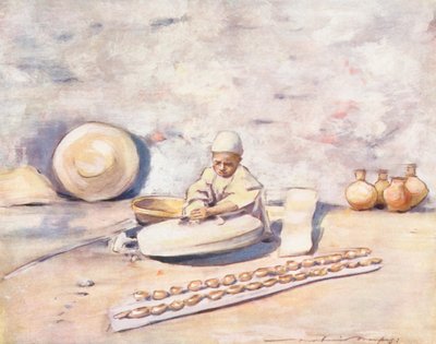 A világ gyermekei: Kasmír, a kasmír (színes litográfia) alkotó: Mortimer Ludington Menpes