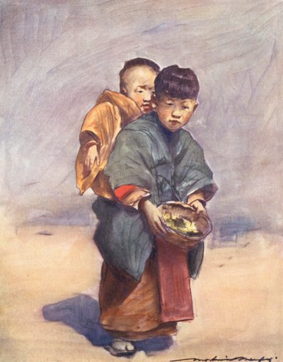A világ gyermekei: (színes litográfia) alkotó: Mortimer Ludington Menpes