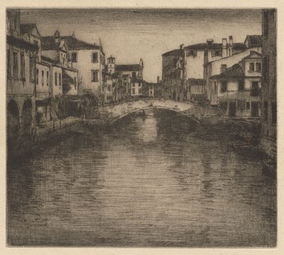 Egy mellékcsatorna, Velence alkotó: Mortimer Menpes