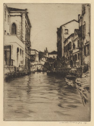 Luciano hídja, Grand Canal alkotó: Mortimer Menpes