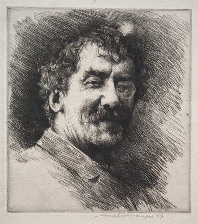 James MacNeill Whistler. alkotó: Mortimer Menpes