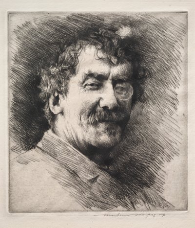 James MacNeill Whistler. alkotó: Mortimer Menpes