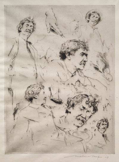 James MacNeill Whistler. alkotó: Mortimer Menpes