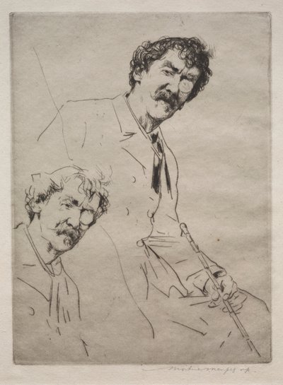 James MacNeill Whistler. alkotó: Mortimer Menpes