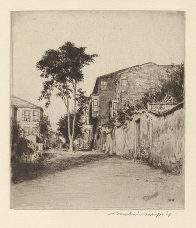 Szicíliai utca alkotó: Mortimer Menpes