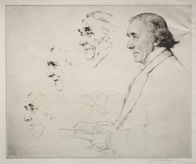 Sir Henry Irving alkotó: Mortimer Menpes