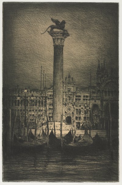 Szent Márk Piazza alkotó: Mortimer Menpes