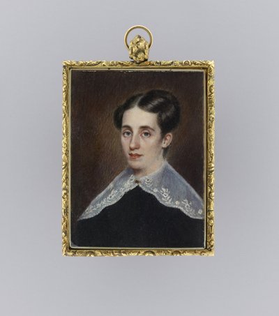 Női portré alkotó: Moses B. Russell