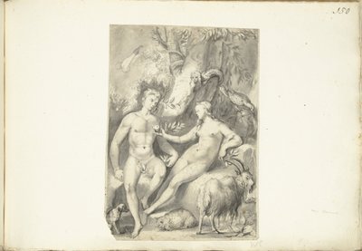 Ádám és Éva alkotó: Moses Ter Borch