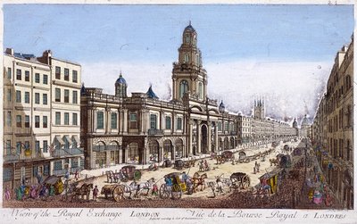 Royal Exchange 2. külső, London, 1761 alkotó: Mothey Lairee