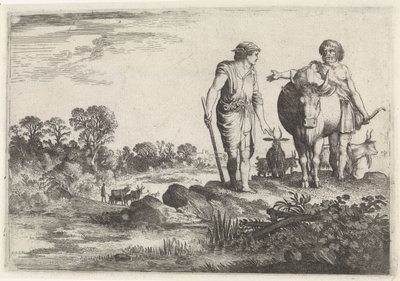 Argus megkéri Mercuryt, hogy maradjon vele Mercury and Argus (sorozat címe) alkotó: Moyses van Wtenbrouck