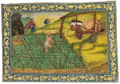 Lelkipásztori jelenet alkotó: Mughal School