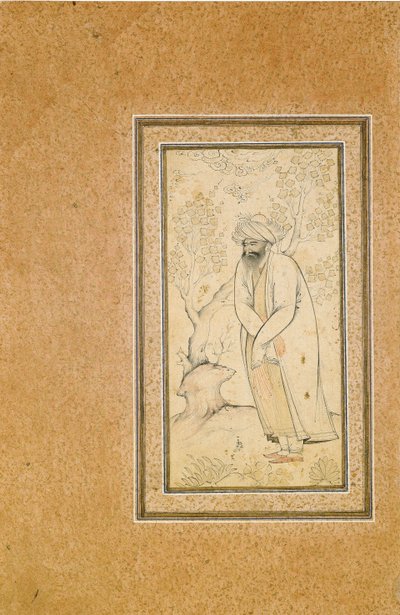 Egy álló dervis alkotó: Muhammad Muhsin