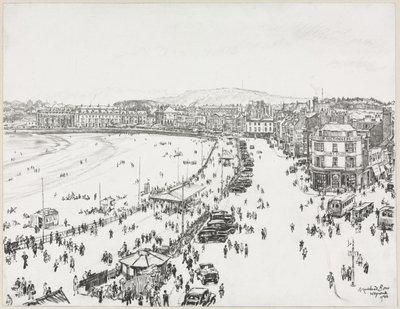 Weymouth és a távoli Portland alkotó: Muirhead Bone