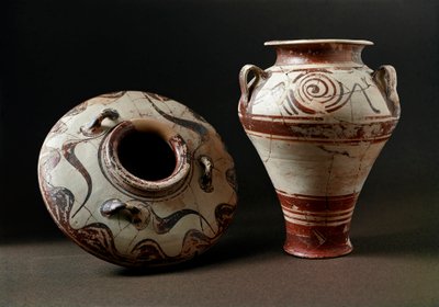 Mükénei művészet: kerámia vázák. Kr.e. 1400. Athénész, Musee de l