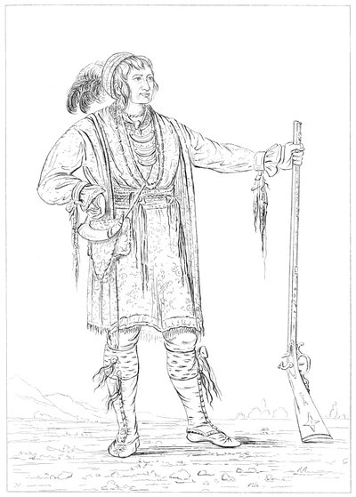 Osceola, a floridai háború hadifogolya, Fort Moultrie, Dél-Karolina, 1841. alkotó: Myers and Co