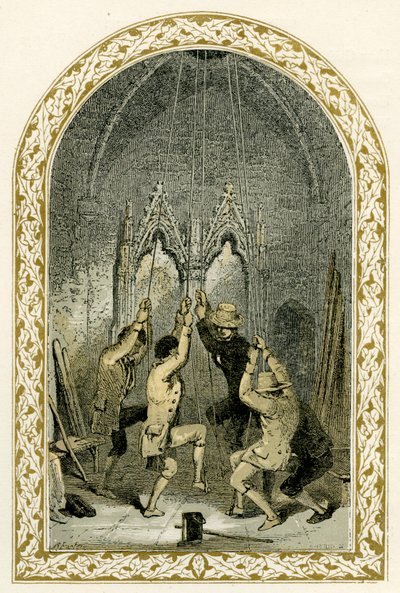 Harangozók - illusztráció: Birket Foster alkotó: Myles Birket Foster
